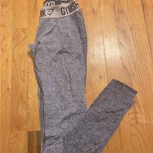 GYMSHARK FLEX LEGGINGS BLUE SIZE MEDIUM